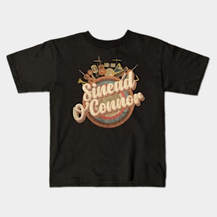 Music Tour Vintage Retro // Sinéad O'Connor (1966 – 2023) Kids T-Shirt